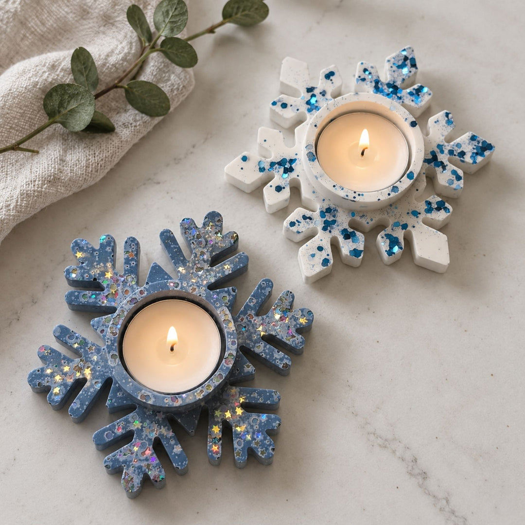 Snowflake Tealight Molds
