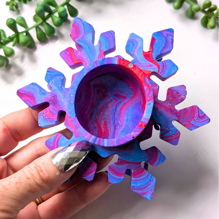 Snowflake Tealight Molds