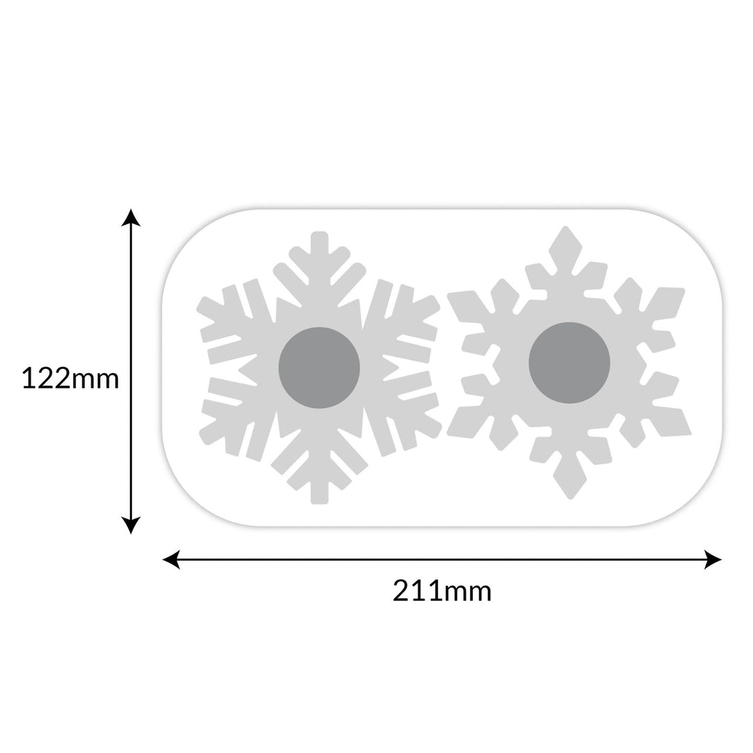 Snowflake Tealight Molds
