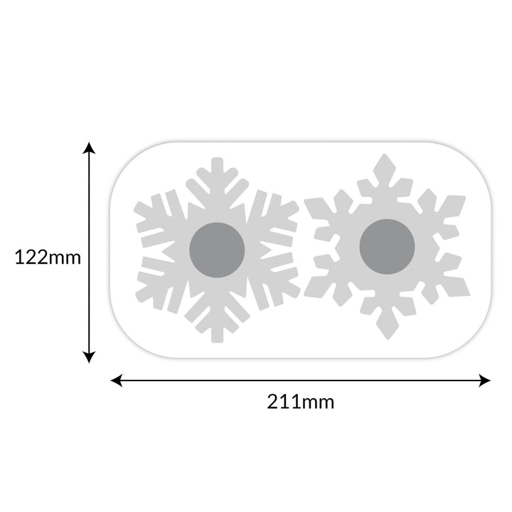 Snowflake Tealight Molds