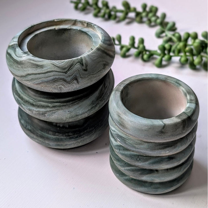Two Bubble Pot Molds