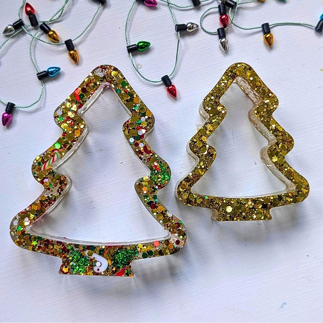 Two Christmas Tree Molds