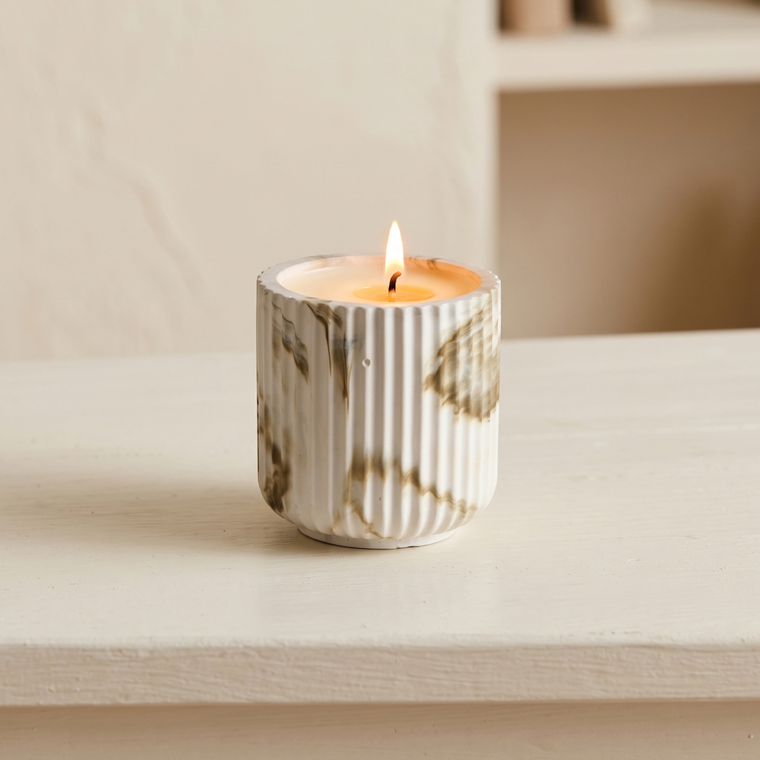 14oz Soy Unscented Candle Wax & Wicks
