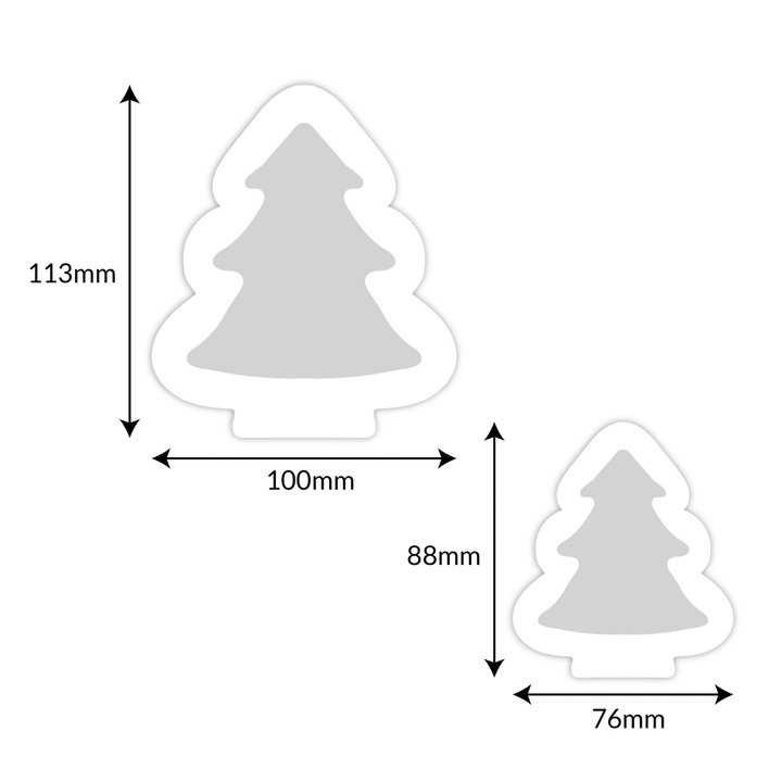 Two Christmas Tree Molds