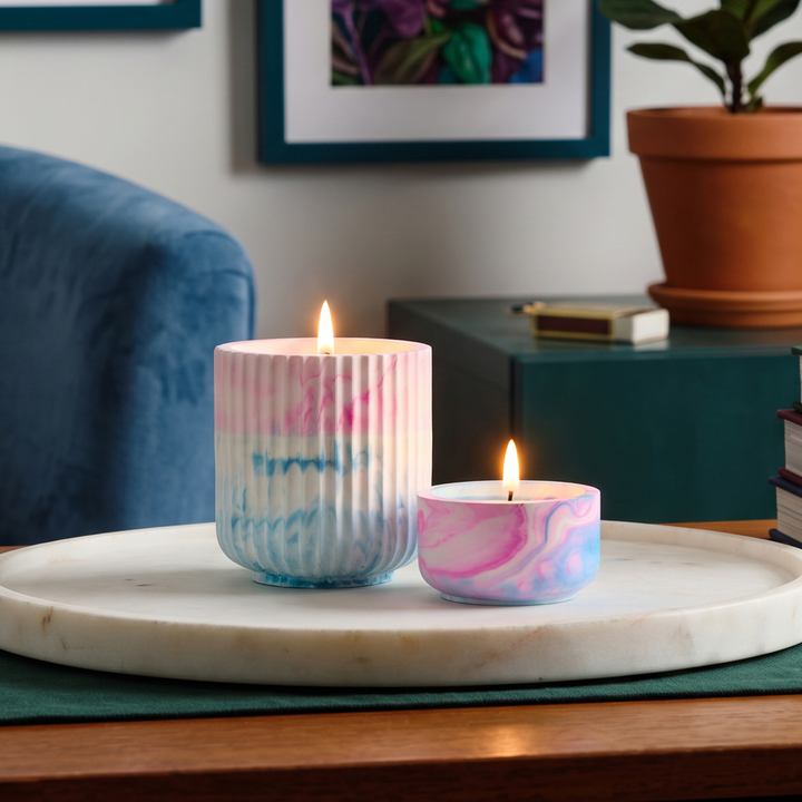 14oz Soy Unscented Candle Wax & Wicks