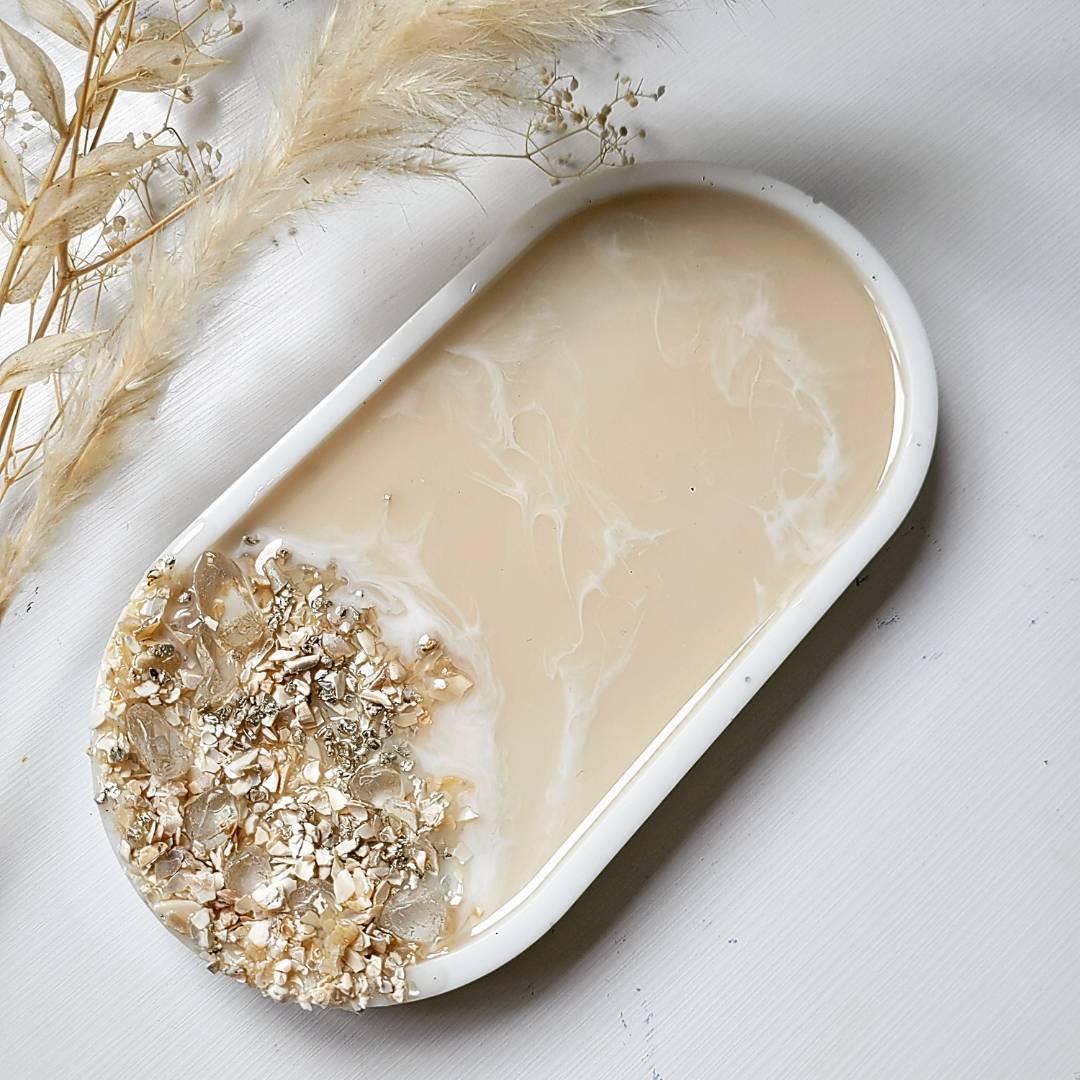 Two Oval Tray Molds
