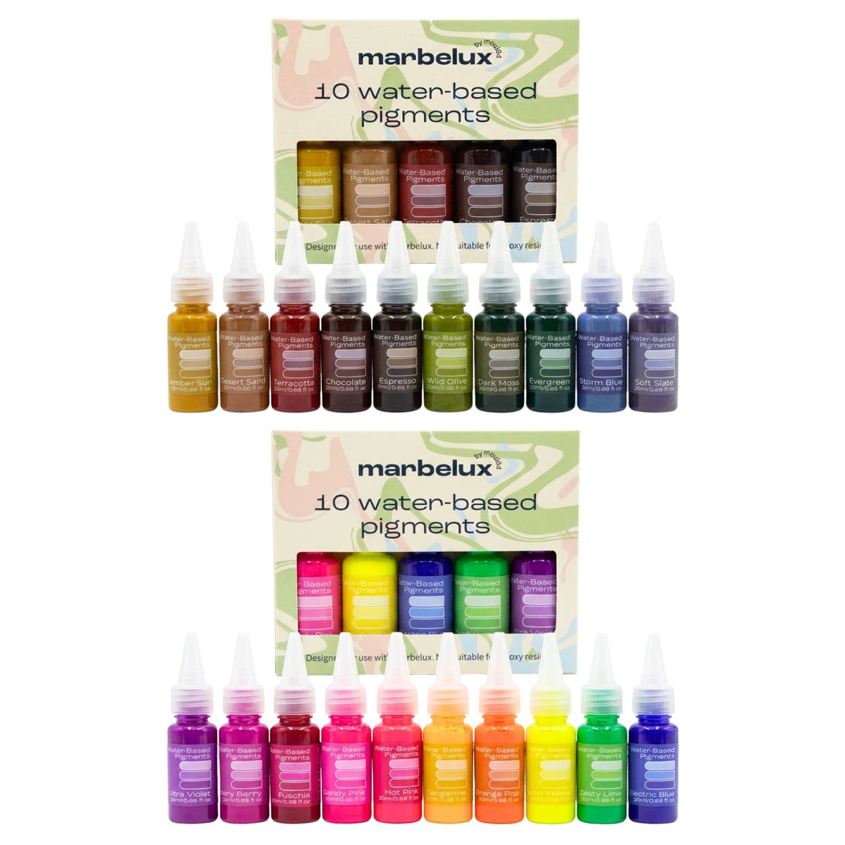 Resin & Marbelux Colors