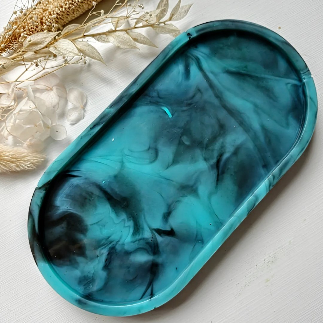 Two Oval Tray Molds