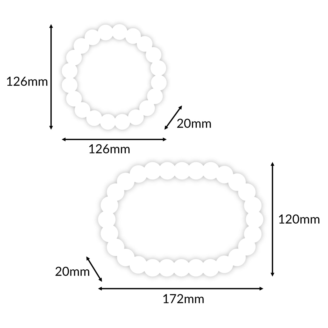 Two Bubble Tray Molds
