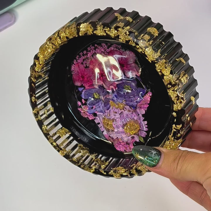 Skull Trinket Dish Mold